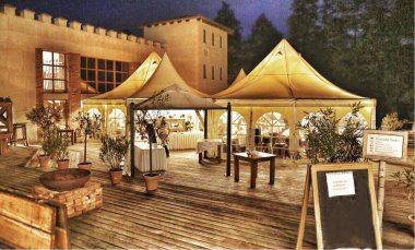 alte fischerei_castillodelmar_zelt außenansicht